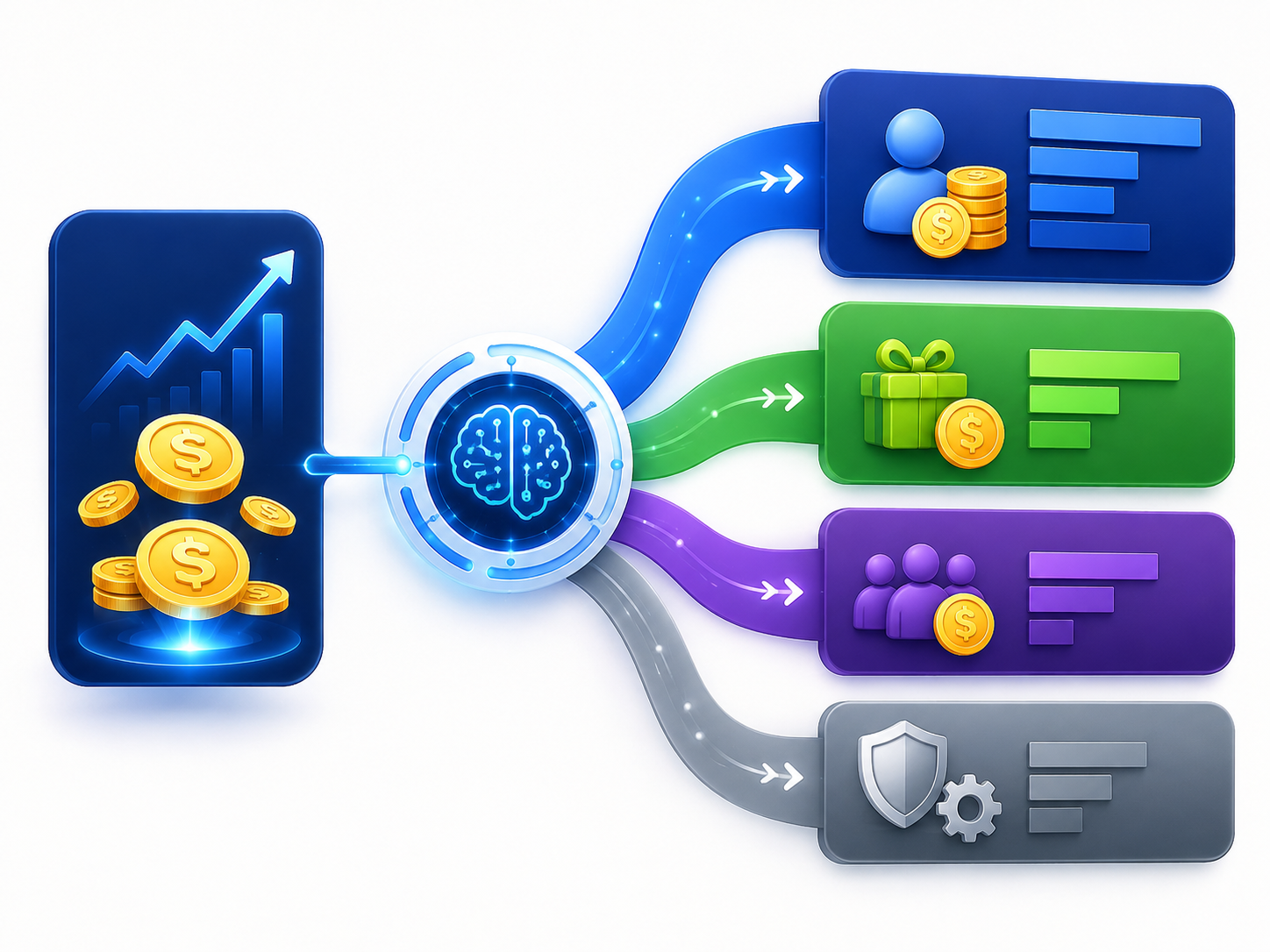 AI agents analyzing crypto charts and prediction data